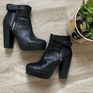 H&M Divided Platform Booties